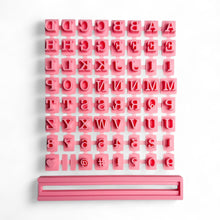 Load image into Gallery viewer, Letter & Number Stamps (Includes Stamper)