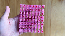 Load and play video in Gallery viewer, Letter & Number Stamps (Includes Stamper)