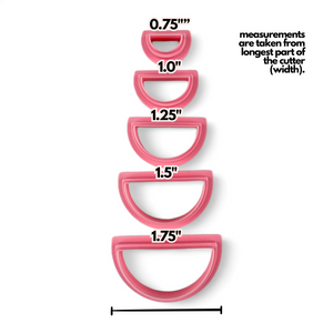 Semi-Circle Cutter Pack