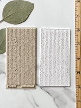 Load image into Gallery viewer, Smudged Herringbone Texture Tile

